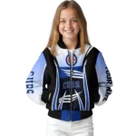 personalized chicago cubs mesh effect blue black bomber jacket best selling