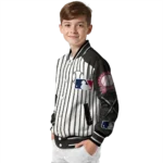 personalized chicago white sox eagle baseball black white varsity jacket best selling