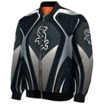 personalized chicago white sox mesh chest grey crocs black bomber jacket best selling
