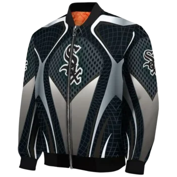 personalized chicago white sox mesh chest grey crocs black bomber jacket best selling