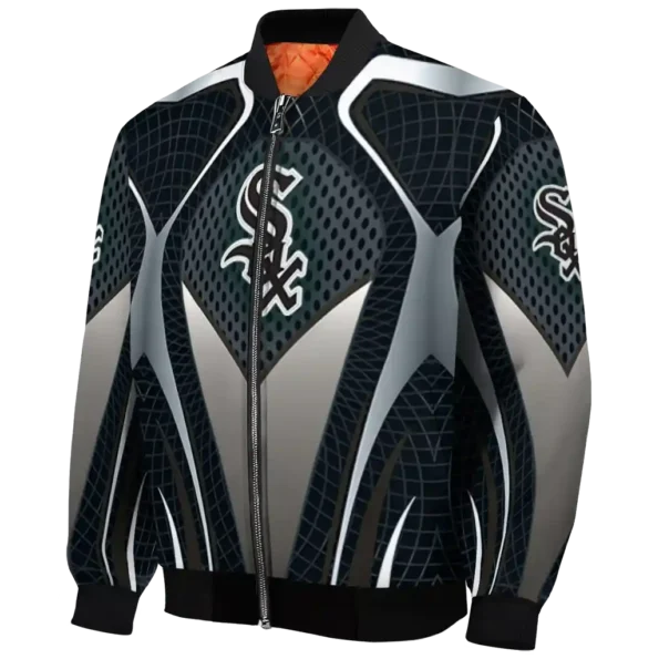 personalized chicago white sox mesh chest grey crocs black bomber jacket best selling