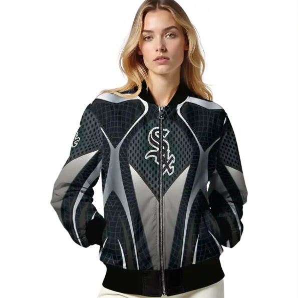 personalized chicago white sox mesh chest grey crocs black bomber jacket latest model