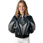 personalized chicago white sox mesh chest grey crocs black bomber jacket best selling