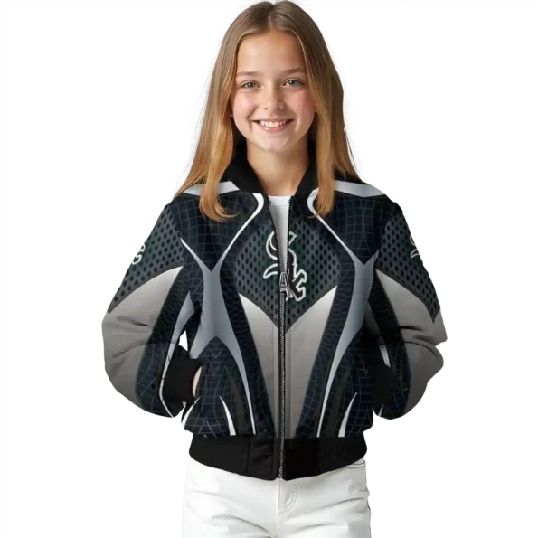 personalized chicago white sox mesh chest grey crocs black bomber jacket top rated