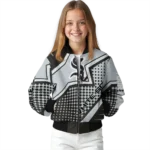 personalized chicago white sox star burst black bomber jacket best selling