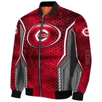 personalized cincinnati reds power plate red bomber jacket best selling