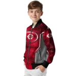 personalized cincinnati reds power plate red bomber jacket best selling