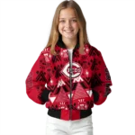 personalized cincinnati reds pyramid shapes red bomber jacket best selling