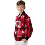 personalized cincinnati reds pyramid shapes red bomber jacket best selling
