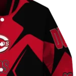 personalized cincinnati reds spider mark red black crocs varsity jacket best selling