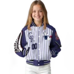personalized colorado rockies eagle baseball blue white varsity jacket best selling