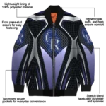 personalized colorado rockies mesh chest black crocs black bomber jacket best selling