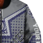 personalized colorado rockies star burst blue bomber jacket best selling