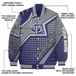 personalized colorado rockies star burst blue varsity jacket best selling