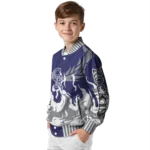 personalized colorado rockies winged blaze blue white varsity jacket best selling