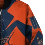 personalized detroit tigers spider mark navy red crocs bomber jacket best selling
