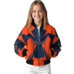 personalized detroit tigers spider mark navy red crocs bomber jacket best selling
