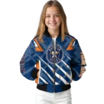 personalized houston astros chevron angles blue bomber jacket best selling