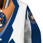 personalized houston astros v stripes blue white varsity jacket best selling