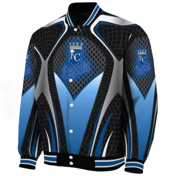 personalized kansas city royals mesh chest tan crocs black varsity jacket best selling