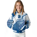 personalized kansas city royals star burst royal blue varsity jacket best selling