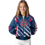 personalized minnesota twins chevron angles navy bomber jacket best selling