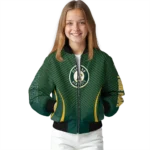 personalized oakland athletics chevron arrow green bomber jacket best selling