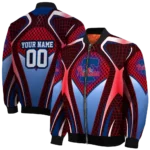 personalized philadelphia phillies mesh chest red crocs black bomber jacket best selling