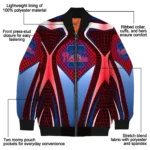 personalized philadelphia phillies mesh chest red crocs black bomber jacket best selling