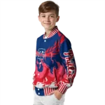 personalized philadelphia phillies winged blaze blue white varsity jacket best selling
