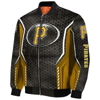 personalized pittsburgh pirates power plate black bomber jacket best selling
