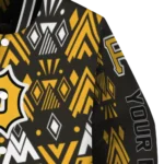 personalized pittsburgh pirates pyramid shapes black varsity jacket best selling