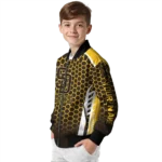 personalized san diego padres hexagon grid brown bomber jacket best selling
