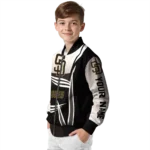 personalized san diego padres mesh effect brown black bomber jacket best selling
