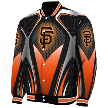 personalized san francisco giants mesh chest black crocs black varsity jacket best selling