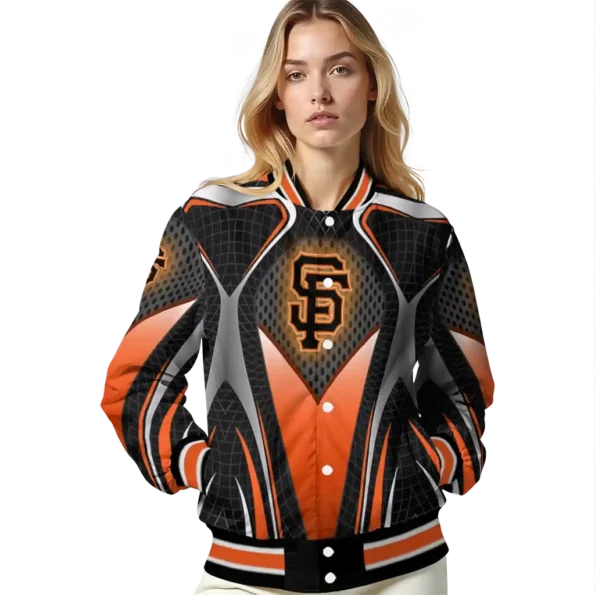 personalized san francisco giants mesh chest black crocs black varsity jacket latest model