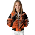 personalized san francisco giants star burst orange bomber jacket best selling