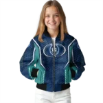 personalized seattle mariners power plate navy blue bomber jacket best selling