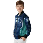 personalized seattle mariners power plate navy blue bomber jacket best selling