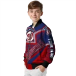 personalized washington nationals star burst red bomber jacket best selling