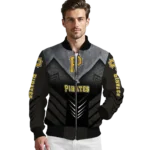 pittsburgh pirates arrow layer black bomber jacket best selling