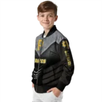 pittsburgh pirates arrow layer black bomber jacket best selling