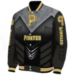 pittsburgh pirates arrow layer black varsity jacket best selling