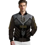 san diego padres arrow layer brown black bomber jacket best selling