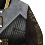san diego padres arrow layer brown black varsity jacket best selling