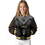 san diego padres arrow layer brown black varsity jacket best selling