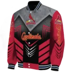 st louis cardinals arrow layer red black varsity jacket best selling