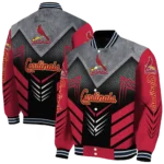 st louis cardinals arrow layer red black varsity jacket best selling