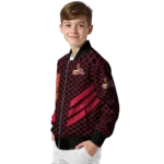 st louis cardinals triple side stripes red black bomber jacket best selling