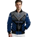 tampa bay rays arrow layer navy black bomber jacket best selling
